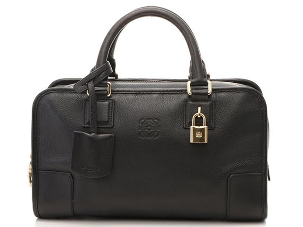 Loewe Amazona Black Leather Bag